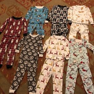 Lot of PJ Salvage kids Pj’s Excellent condition!